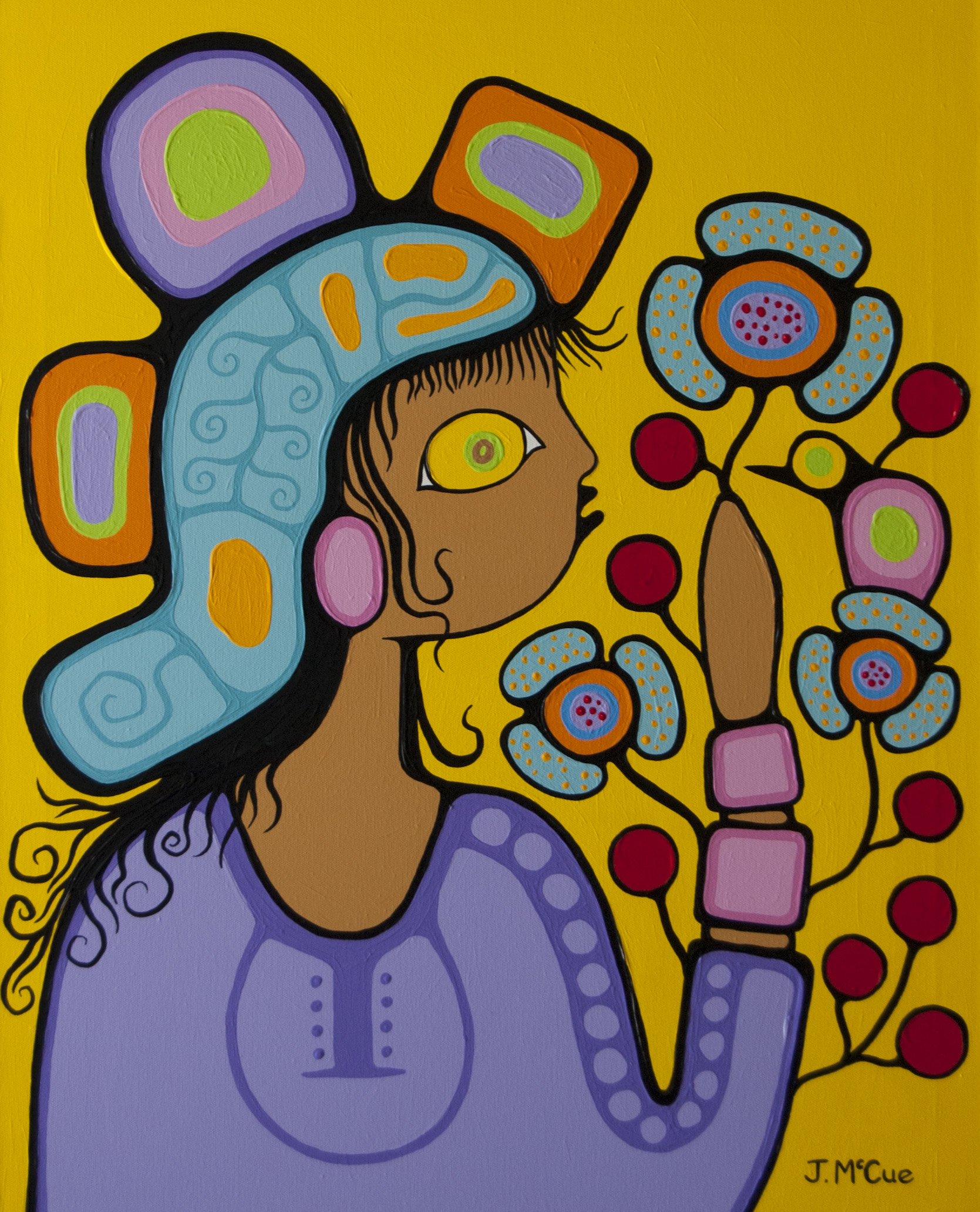 “Little Girl” Acrylic on canvas 30” x 24”